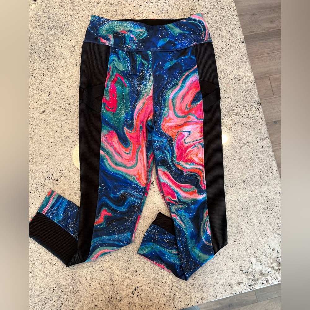 Girls Avia Cropped Pants 10/12